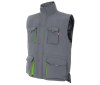 Gilet matelassé bicolore multipoches