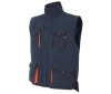 Gilet matelassé bicolore multipoches