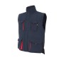 Gilet matelassé bicolore multipoches