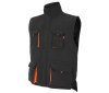 Gilet matelassé bicolore multipoches