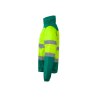 Blouson matelassé 2 en 1 haute visibilité