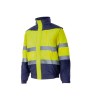 Blouson matelassé 2 en 1 haute visibilité