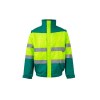 Blouson matelassé 2 en 1 haute visibilité