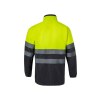 Veste polaire bicolore haute visibilité