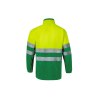 Veste polaire bicolore haute visibilité