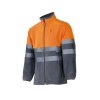 Veste polaire bicolore haute visibilité