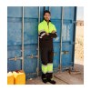 Veste polaire bicolore haute visibilité