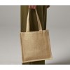 Sac shopping compact en toile de jute