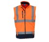 Bodywarmer softshell haute visibilité