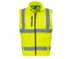 Bodywarmer softshell haute visibilité