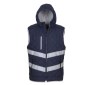 Bodywarmer matelassé haute visibilité