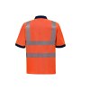 Polo manches courtes haute visibilité