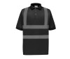 Polo manches courtes haute visibilité