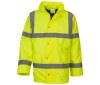 Parka matelassée haute visibilité