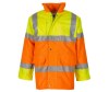 Parka contrastée haute visibilité
