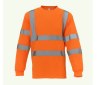 Tee-shirt manches longues haute visibilité