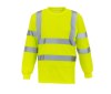 Tee-shirt manches longues haute visibilité