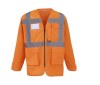 Veste de sécurité multi-poches manches longues