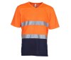 Tee-shirt haute visibilité col v