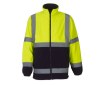Veste polaire épaisse haute visibilité