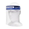 Masque de protection en plexi avec cordon élastique