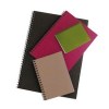 Carnet à spirales A6 en carton recyclé