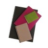 Carnet à spirales A5 en carton recyclé