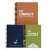 Carnet à spirales A5 en carton recyclé