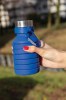 Bouteille en silicone pliable étanche avec couvercle