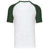 Baseball > T-shirt bicolore manches courtes