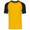 Baseball > T-shirt bicolore manches courtes