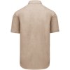 Chemise popeline polycoton manches courtes entretien facile homme