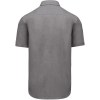 Chemise popeline polycoton manches courtes entretien facile homme