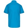 Chemise popeline polycoton manches courtes entretien facile homme