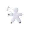 Buddy Cable - Câble de charge multi-connecteurs Double entrée Type-C & USB