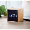 MARA CLOCK - Réveil LED boîtier en bambou