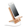 Support de tlphone personnalisable en bambou