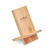 Support de tlphone personnalisable en bambou
