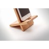 Support de tlphone personnalisable en bambou