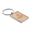 BENDIGO - Porte-clés rectangle en bambou
