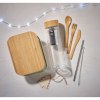 TUNDRA LUNCHBOX - Lunchbox en verre et bambou