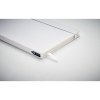 Carnet A5 publicitaire avec couverture en RPET 600D