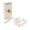 Câble 3 en 1 avec chargeur sans fil en Bambou 5W