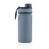 Bouteille isotherme en acier avec bouchon sport