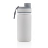 Bouteille isotherme en acier avec bouchon sport