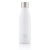 Bouteille isotherme en acier avec stérilisateur UV