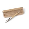 Stylo bille en bois de hêtre Tobias