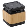 Enceinte et chargeur à induction en bambou Nova