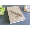 Carnet A5 avec couverture en bambou Jo