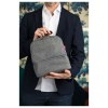 Sac à bento isotherme 'Uji', gris chiné RPET
